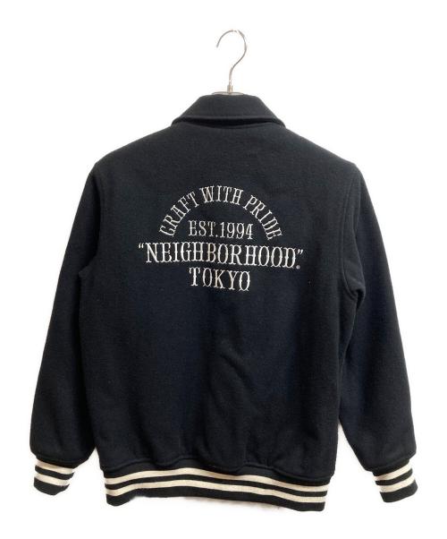 NEIGHBORHOOD（ネイバーフッド）NEIGHBORHOOD (ネイバーフッド) VARCITY WN-JKT ブラック サイズ:Mの古着・服飾アイテム