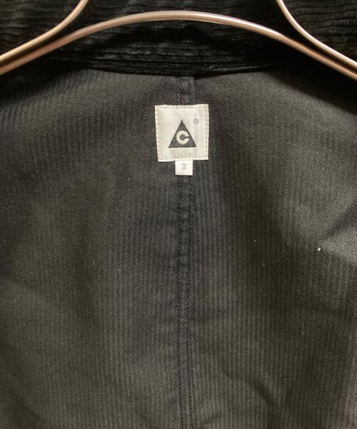 The Mongolian Choppsss（ザモンゴリアンチョップス）The Mongolian Choppsss (ザモンゴリアンチョップス) DAN Hazumu (ダン ハズム) コーデュロイジャケット ブラック サイズ:3の古着・服飾アイテム