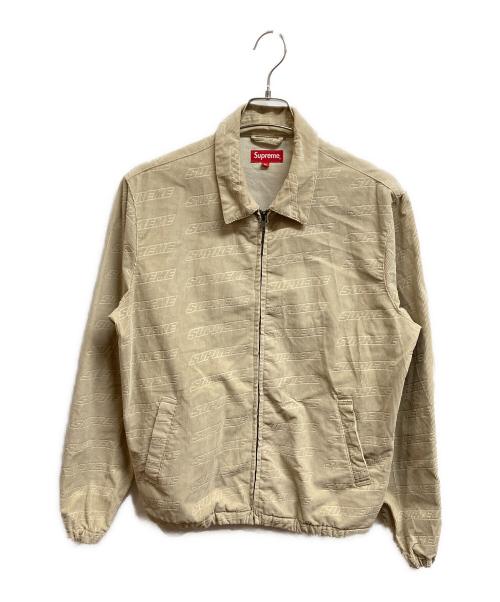 SUPREME（シュプリーム）Supreme (シュプリーム) RUGGED LOGO Debossed Logo Jacket ベージュ サイズ:Mの古着・服飾アイテム