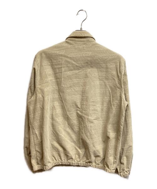 SUPREME（シュプリーム）Supreme (シュプリーム) RUGGED LOGO Debossed Logo Jacket ベージュ サイズ:Mの古着・服飾アイテム