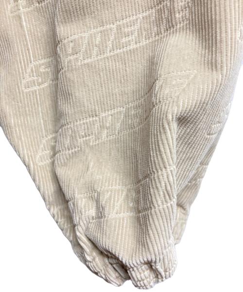 SUPREME（シュプリーム）Supreme (シュプリーム) RUGGED LOGO Debossed Logo Jacket ベージュ サイズ:Mの古着・服飾アイテム