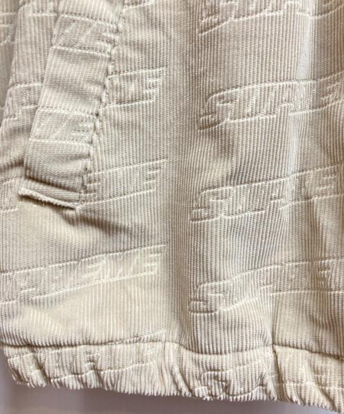 SUPREME（シュプリーム）Supreme (シュプリーム) RUGGED LOGO Debossed Logo Jacket ベージュ サイズ:Mの古着・服飾アイテム