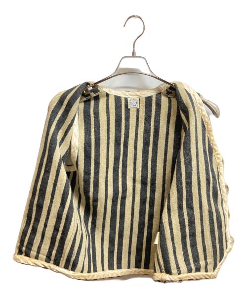 orSlow（オアスロウ）orSlow (オアスロウ) ストライプウールベスト ベージュ サイズ:3の古着・服飾アイテム