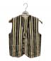 orSlow（オアスロウ）の古着「ストライプウールベスト」｜ベージュ