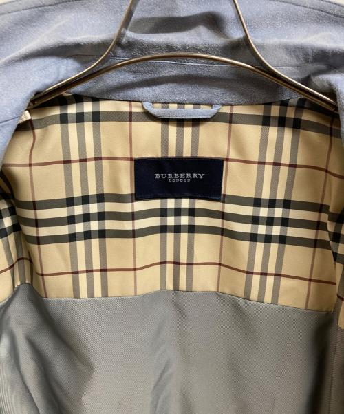 BURBERRY LONDON（バーバリーロンドン）BURBERRY LONDON (バーバリーロンドン) アマレッタジャケット ブルー サイズ:LLの古着・服飾アイテム
