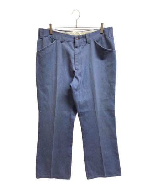 J.C.PENNY（ジェーシーペニー）J.C.PENNY (ジェーシーペニー) ストレートパンツ ブルー サイズ:ーの古着・服飾アイテム