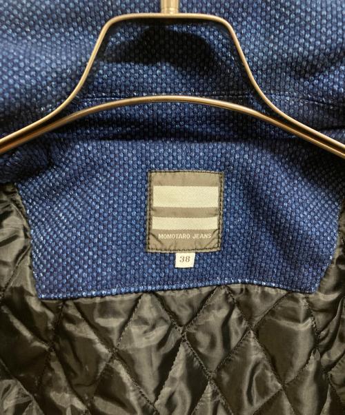 MOMOTARO JEANS（桃太郎ジーンズ）MOMOTARO JEANS (桃太郎ジーンズ) 刺し子ジャケット ネイビー サイズ:38の古着・服飾アイテム