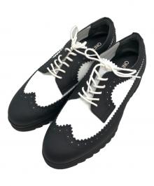 Onitsuka Tiger（オニツカタイガー）の古着「BROGUE ウィングチップシューズ」｜ホワイト×ブラック