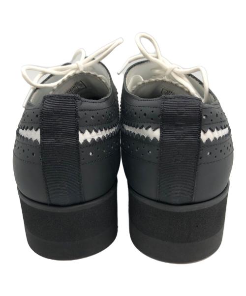 Onitsuka Tiger（オニツカタイガー）Onitsuka Tiger (オニツカタイガー) BROGUE ウィングチップシューズ ホワイト×ブラック サイズ:24cmの古着・服飾アイテム