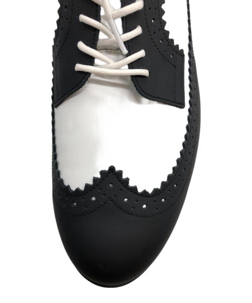 Onitsuka Tiger（オニツカタイガー）Onitsuka Tiger (オニツカタイガー) BROGUE ウィングチップシューズ ホワイト×ブラック サイズ:24cmの古着・服飾アイテム