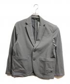 NEW BALANCEニューバランス）の古着「NB GREY SINGLE JACKET」｜グレー