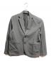 NEW BALANCE（ニューバランス）の古着「NB GREY SINGLE JACKET」｜グレー