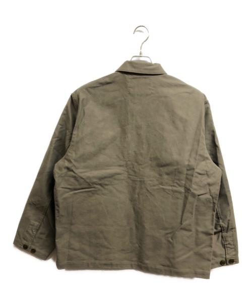 Caledoor（カレドアー）Caledoor (カレドアー) British Army UK Moleskin Coverall Jacket Brown beige サイズ:M 未使用品の古着・服飾アイテム