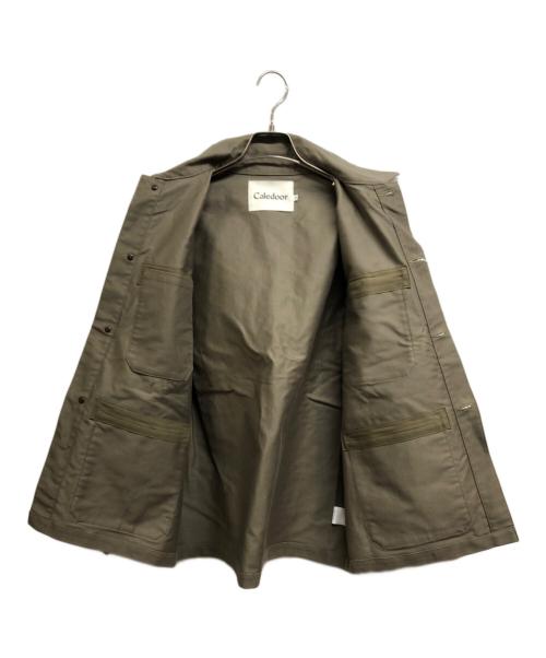Caledoor（カレドアー）Caledoor (カレドアー) British Army UK Moleskin Coverall Jacket Brown beige サイズ:M 未使用品の古着・服飾アイテム