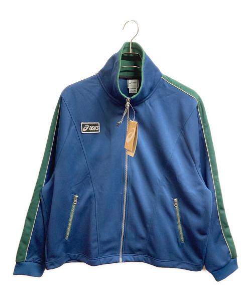 asics（アシックス）asics (アシックス) KNIT JACKET ネイビー サイズ:M 未使用品の古着・服飾アイテム