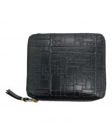 COMME des GARCONS（コムデギャルソン）の古着「ラウンド型ジップウォレット」｜ブラック