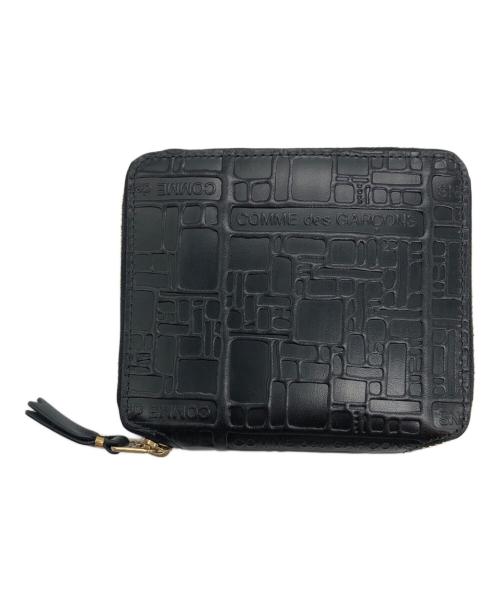 COMME des GARCONS（コムデギャルソン）COMME des GARCONS (コムデギャルソン) ラウンド型ジップウォレット ブラックの古着・服飾アイテム