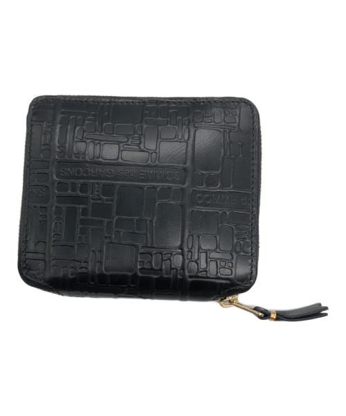 COMME des GARCONS（コムデギャルソン）COMME des GARCONS (コムデギャルソン) ラウンド型ジップウォレット ブラックの古着・服飾アイテム
