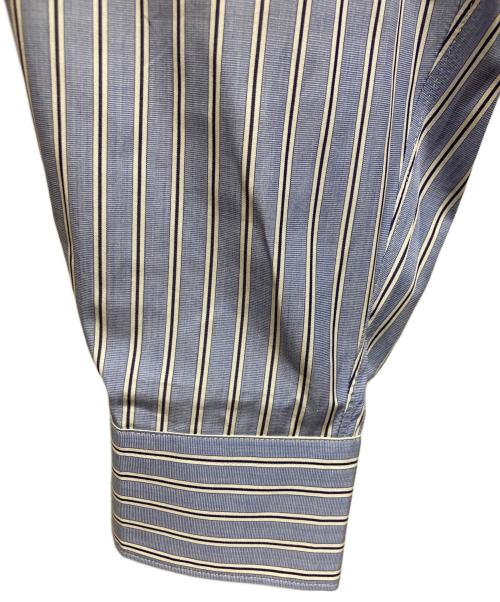 COMME des GARCONS SHIRT（コムデギャルソンシャツ）COMME des GARCONS SHIRT (コムデギャルソンシャツ) フォーエバーストライプシャツ ブルー サイズ:M 未使用品の古着・服飾アイテム