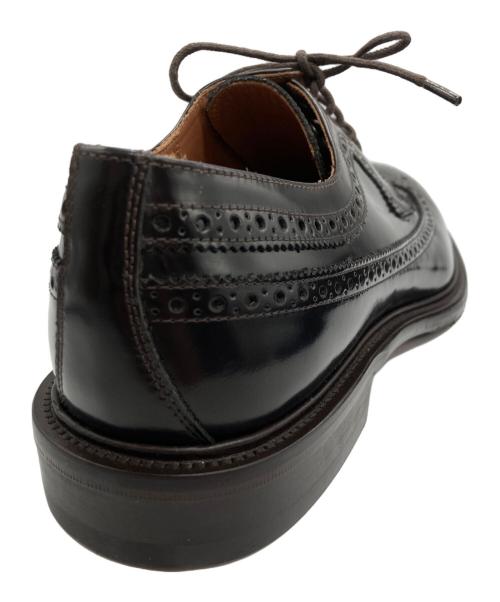 Hilton（ヒルトン）Hilton (ヒルトン) CALZOLERIA TOSCANA (カルツォレリアトスカーナ) ウィングチップシューズ ブラック サイズ:43 未使用品の古着・服飾アイテム
