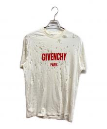 GIVENCHY（ジバンシィ）の古着「デストロイ加工Tシャツ」｜ホワイト