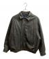 NAUTICA（ノーティカ）の古着「フェイクレザージャケット」｜ブラック