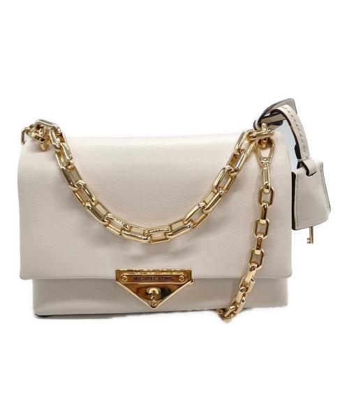 MICHAEL KORS（マイケル・コース）MICHAEL KORS (マイケル・コース) ショルダーバッグ ホワイトの古着・服飾アイテム