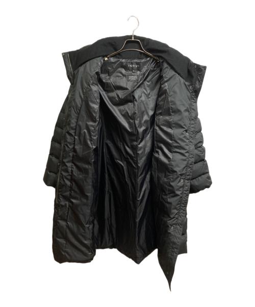 INDIVI（インディヴィ）INDIVI (インディヴィ) ウォッシャブルロング丈ダウンコート ブラック サイズ:Freeの古着・服飾アイテム