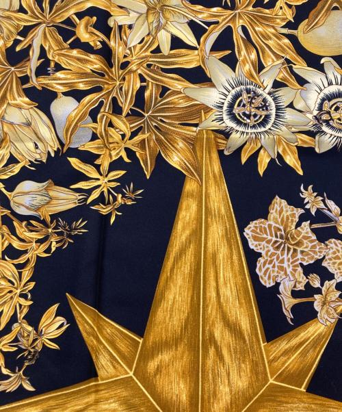 HERMES（エルメス）HERMES (エルメス) カレ90 ブラックの古着・服飾アイテム