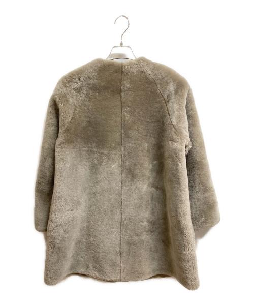 BEATING HEART（ビーティングハート）BEATING HEART (ビーティングハート) ムートンコート ベージュ サイズ:1の古着・服飾アイテム
