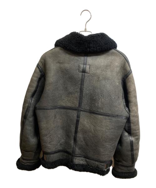 AVIREX（アヴィレックス）AVIREX (アヴィレックス) B-3ムートンフライトジャケット ブラック サイズ:34の古着・服飾アイテム