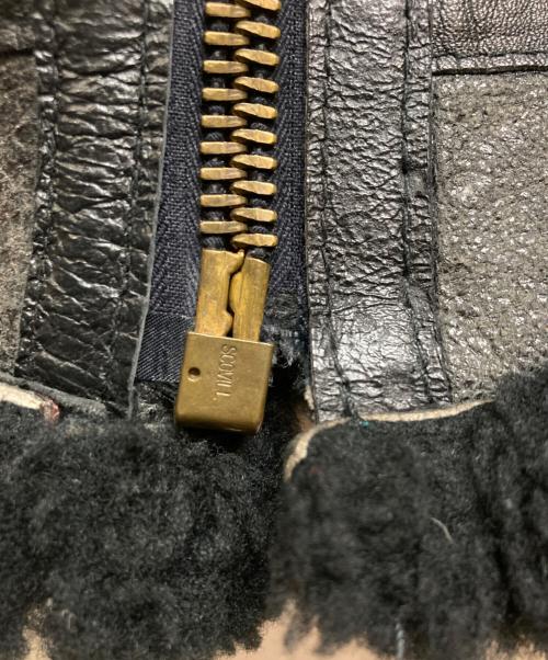 AVIREX（アヴィレックス）AVIREX (アヴィレックス) B-3ムートンフライトジャケット ブラック サイズ:34の古着・服飾アイテム