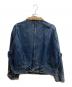 LEVI'S (リーバイス) 80s ケミカルウォッシュ デニムジャケット インディゴ サイズ:XL：15000円