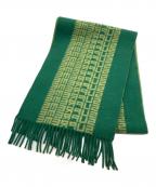 SUPREMEシュプリーム）の古着「18FW Logo Repeat Scarf」｜グリーン