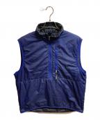 Patagoniaパタゴニア）の古着「Puffball Vest」｜ブルー