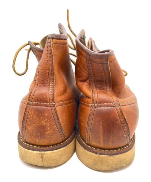 RED WING（レッドウィング）RED WING (レッドウィング) モックトゥブーツ ブラウン サイズ:9Eの古着・服飾アイテム
