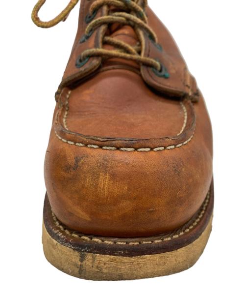 RED WING（レッドウィング）RED WING (レッドウィング) モックトゥブーツ ブラウン サイズ:9Eの古着・服飾アイテム