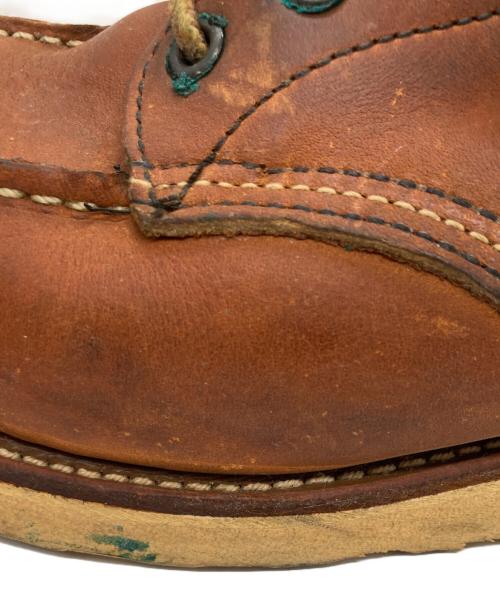 RED WING（レッドウィング）RED WING (レッドウィング) モックトゥブーツ ブラウン サイズ:9Eの古着・服飾アイテム