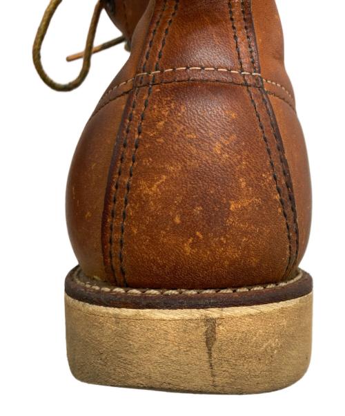 RED WING（レッドウィング）RED WING (レッドウィング) モックトゥブーツ ブラウン サイズ:9Eの古着・服飾アイテム