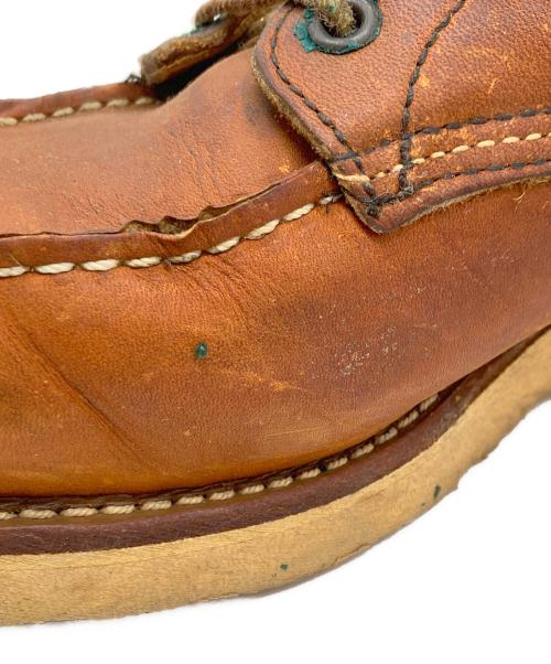 RED WING（レッドウィング）RED WING (レッドウィング) モックトゥブーツ ブラウン サイズ:9Eの古着・服飾アイテム