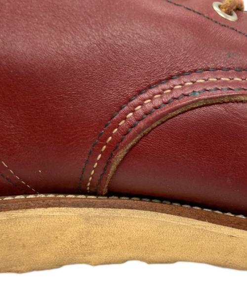 RED WING（レッドウィング）RED WING (レッドウィング) モックトゥブーツ レッド サイズ:US9の古着・服飾アイテム
