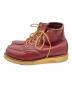RED WING (レッドウィング) モックトゥブーツ レッド サイズ:US9：10000円