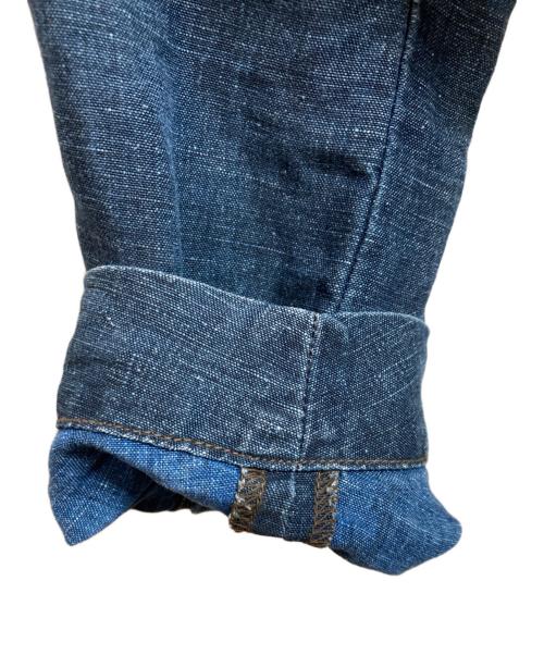 45R（フォーティファイブ・アール）45R (フォーティファイブ・アール) リネンダブルジャケット ネイビー サイズ:ーの古着・服飾アイテム