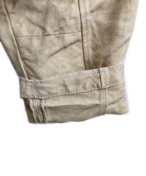 45R（フォーティファイブ・アール）45R (フォーティファイブ・アール) リネンカバーオール ベージュ サイズ:ーの古着・服飾アイテム