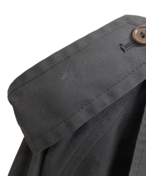 Burberry's（バーバリー）Burberry's (バーバリーズ) 裏ノバチェックトレンチコート ブラック サイズ:Lの古着・服飾アイテム