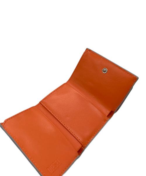 DIESEL（ディーゼル）DIESEL (ディーゼル) 3つ折り財布 グレーの古着・服飾アイテム