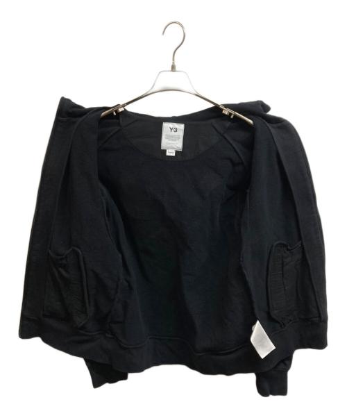 Y-3（ワイスリー）Y-3 (ワイスリー) クラシックロゴフルジップパーカー ブラック サイズ:Mの古着・服飾アイテム
