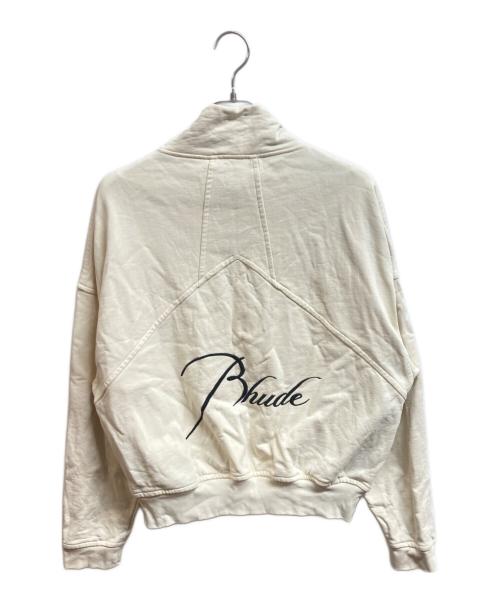 RHUDE（ルード）RHUDE (ルード) ハーフジップスウェット ベージュ サイズ:FREEの古着・服飾アイテム