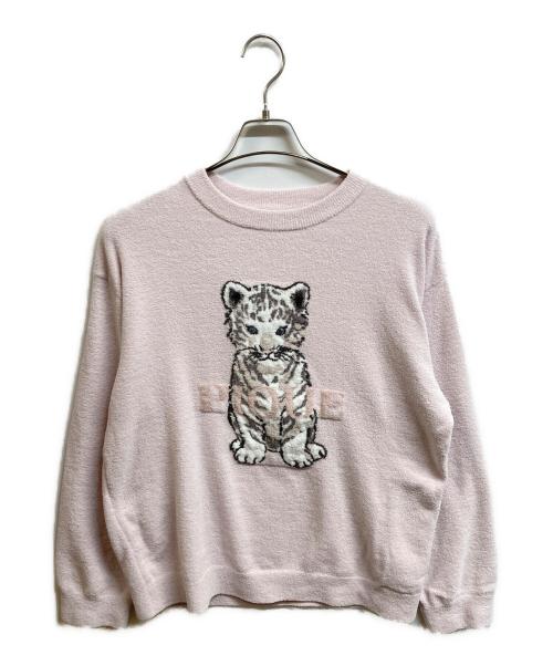 gelato pique（ジェラートピケ）gelato pique (ジェラートピケ) ホワイトタイガー上下セット ピンク サイズ:FREEの古着・服飾アイテム