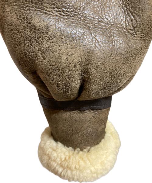 AVIREX（アヴィレックス）AVIREX (アヴィレックス) B-3ムートンフライトジャケット ブラウン サイズ:38の古着・服飾アイテム